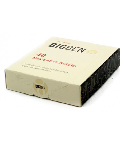 Фильтры для трубок Big Ben 9мм 40 шт
