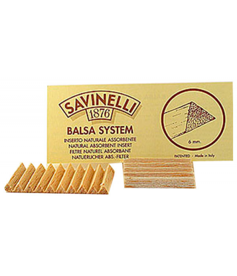 Фильтры Savinelli 6мм Balsa 20шт