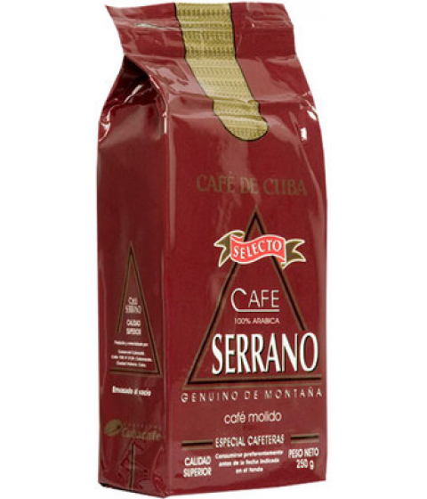Кубинский Кофе Serrano молотый 250гр