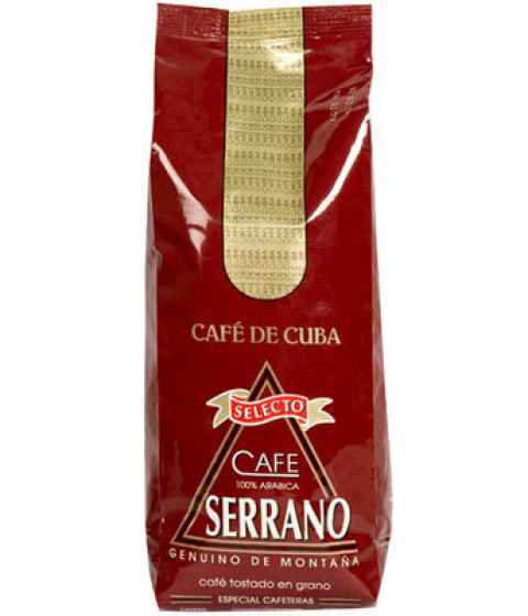 Кубинский Кофе Serrano в зёрнах 500гр