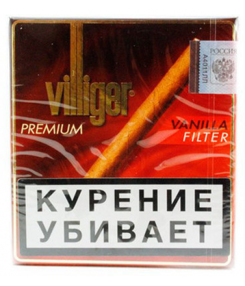 Швейцарские сигариллы Villiger Premium Vanilla Filter