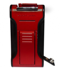 Зажигалка Black Label Dictator Metallic Red & Black LBL80060