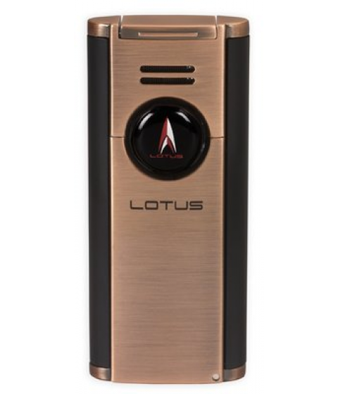Зажигалка Lotus 6840 Citadel Brushed Copper & Black Matte