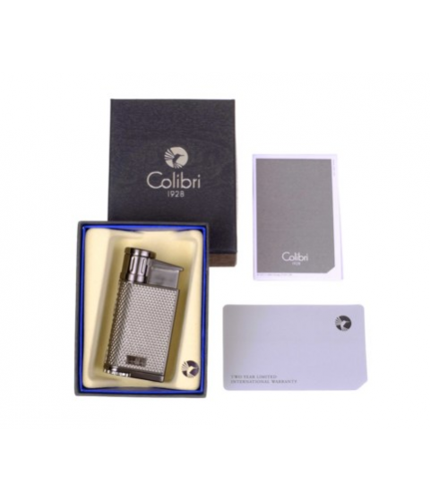 Зажигалка сигарная Colibri Evo, оружейная сталь LI520C6