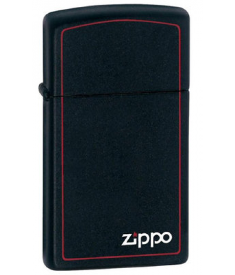 Зажигалка Zippo 1618ZB Black Matte Slim