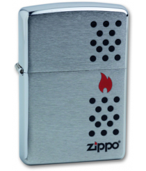 Зажигалка Zippo 200 Chimney Brushed Chrome