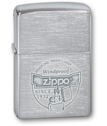 Зажигалка Zippo 200 Since 1932 Brushed Chrome