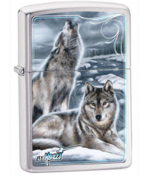 Зажигалка Zippo 28002 Mazzi Brushed Chrome