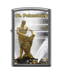 Зажигалка Zippo 28378 PETERHOF Gray Dusk