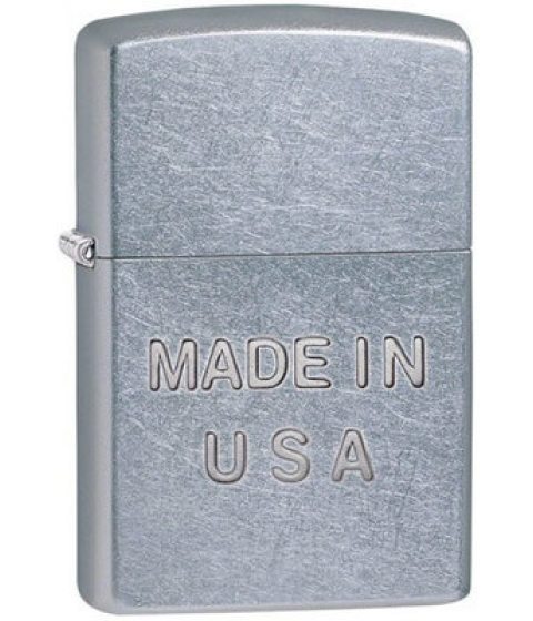 Зажигалка Zippo 28491 Made in USA Street Chrome