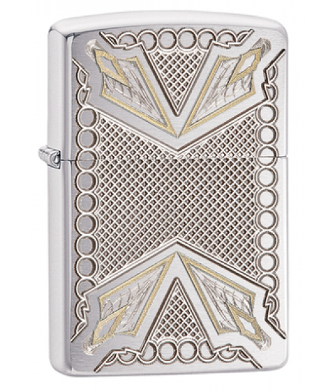 Зажигалка Zippo 28808 Brushed Chrome