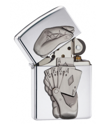 Зажигалка Zippo 28837 High Polish Chrome