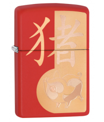 Зажигалка ZIPPO 29661 Year of the Pig Design