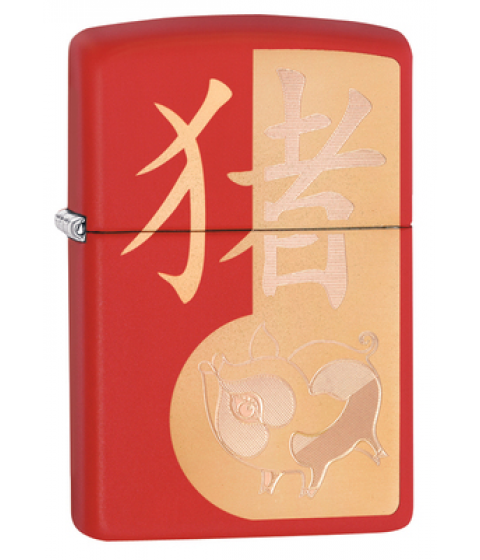 Зажигалка ZIPPO 29661 Year of the Pig Design