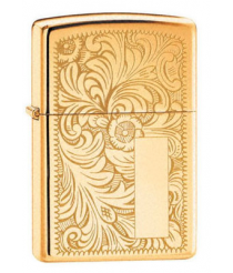 Зажигалка Zippo 352B Venetian High Polish Brass
