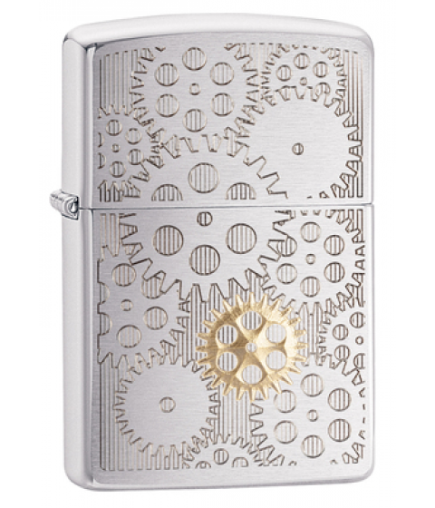 Зажигалка ZIPPO Brushed Chrome 29907