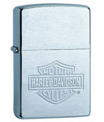 Зажигалка Zippo Harley-Davidson Brushed Chrome