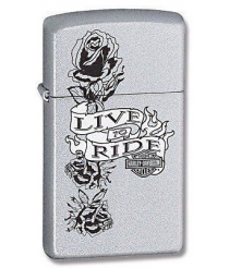 Зажигалка Zippo Live Ride HD