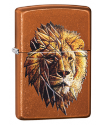 Зажигалка ZIPPO Polygonal Lion Design 29865