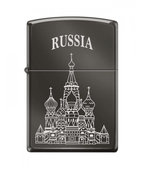 Зажигалка Zippo Z150 ST BASIL Black Ice