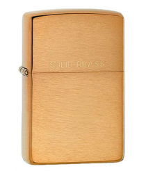 Зажигалка Zippo Z204 Brushed Brass