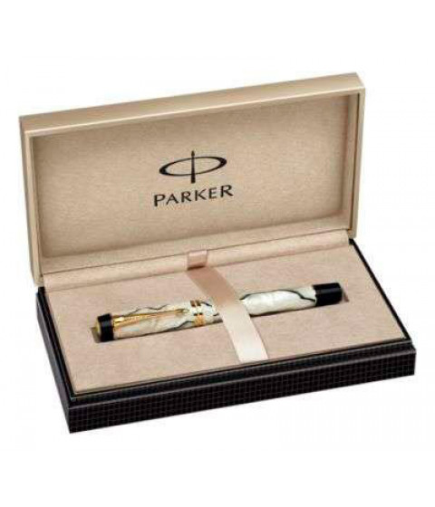 Parker Duofold Mini Black & Pearl GT FP F S0779740