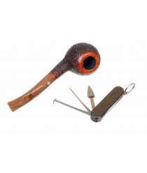 Тампер-тройник трубочный Colibri Sherlock, оружейная сталь PT100C3