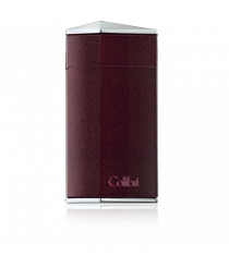 Зажигалка Colibri Diamond (бордовый металлик/полированный хром) CB C10004LI