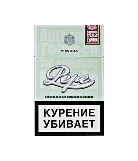 Сигареты Pepe Fine Green