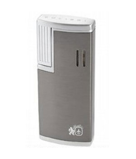 Зажигалка Colibri Coil Satin Silver/Polish Silver QTR-393002E