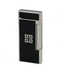 Зажигалка Givenchy Lighter Dia silver Black Lacquer GV G02-2020