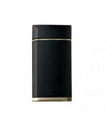 Зажигалка Colibri Evoke black lacquer + gold finish CB QTR-497012