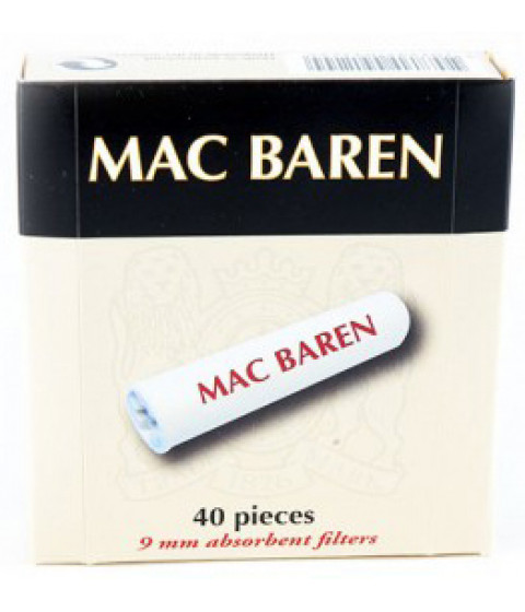 Фильтры для трубки Mac Baren 9мм 40шт