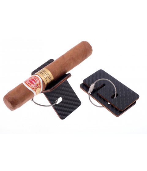 Подставка Passatore для сигары складная, Карбон Подставка Passatore для сигары складная, Карбон