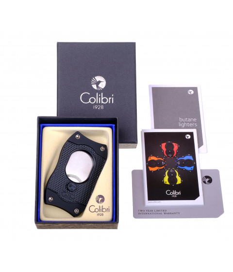 Гильотина Colibri S-cut (зубчатое лезвие), черная