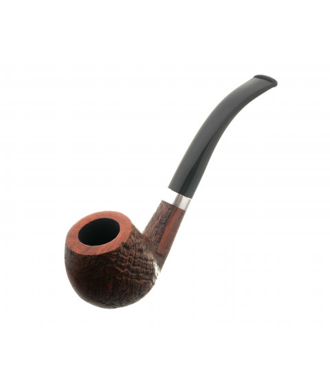 Трубка Barontini Pavia коричневый бласт, без фильтра, форма 3